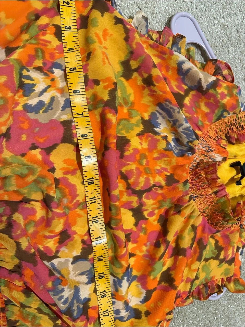 NWT JCrew Mutli color chiffon dress
